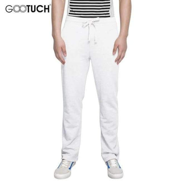 Planet Gates WHITE / XXL Men's Pajamas Lounge Pants Thick Cotton Sleep Bottoms Pantalon Hombre Nightwear Man Pijama Masculino Pyjama Pants 5XL 6XL 2499A