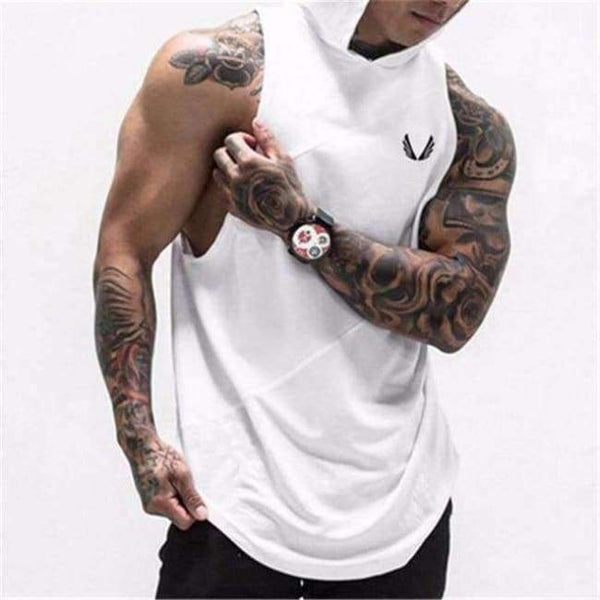 Planet Gates white2 / XL Fitness Men Bodybuilding Hoodies Gyms Brand Clothing Men Hoody Casual Sweatshirt sportswear Men's Slim Fit Hooded Jackets