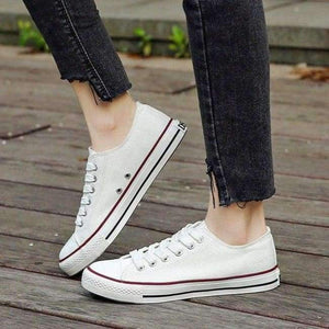 Planet Gates whitered / 5 Women Shoes 2018 New Autumn Espadrilles Women Sneakers Breathable Canvas Tenis Feminino Female Casual Shoes Woman Flats Shoes