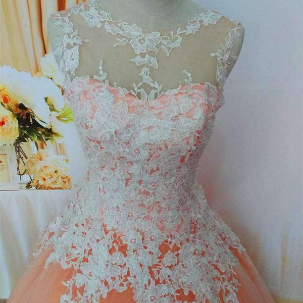 Planet Gates Whole Dress Red / 6 White Ivory Champagne Pink Orange Silver Lace Wedding Dress for brides plus size maxi formal gown Size 2-26