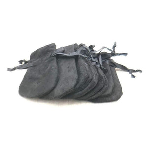 Planet Gates Wholesale 10 Pieces 7*10 cm Black Pouch & Bag Bracelets Bangles Necklaces Charm Bead Package For Women fit Lady Jewelry