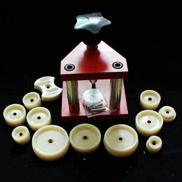 Planet Gates Wholesale 1set  Watch repair tools Watch  Repair Tool case opener watch crystal machine tools with 12 accessories 103-219