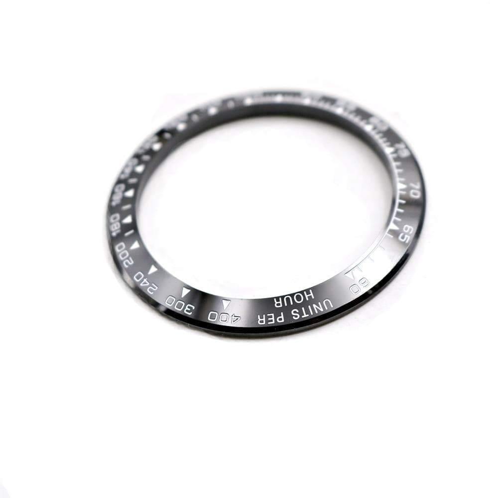 Wholesale High Quality Ceramic Black with White Writing Watch Bezel for Daytona 116500 - 116520 - Planet Gates