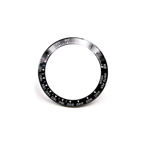 Planet Gates Wholesale High Quality Ceramic Black with White Writing Watch Bezel for Daytona 116500 - 116520
