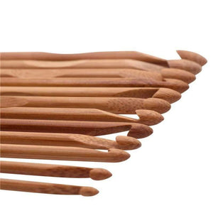 Planet Gates Wholesale Home Garden Arts Crafts Sewingneedle Arts Craft Sewing Tools Accessory 12pcs Crochet Bamboo Material (12 Pcs Crochet)