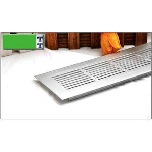 Planet Gates Wholesales Total 150MM Long Oblong Aluminium Furniture Accessories Cabinet Chest Air Vent Riser Furniture Air Hole Breather