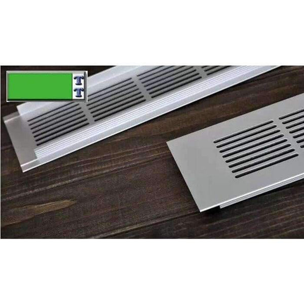 Planet Gates Wholesales Total 150MM Long Oblong Aluminium Furniture Accessories Cabinet Chest Air Vent Riser Furniture Air Hole Breather