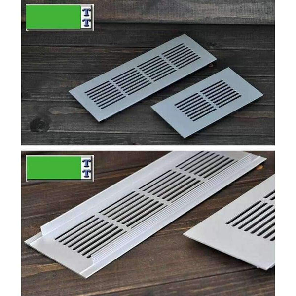 Planet Gates Wholesales Total 150MM Long Oblong Aluminium Furniture Accessories Cabinet Chest Air Vent Riser Furniture Air Hole Breather