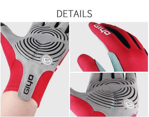 Planet Gates Wind Breaking Cycling Full Finger Gloves Touch Screen Anti-slip Bicycle Lycra Fabric Mittens Bicicleta Road Bike Long Glove
