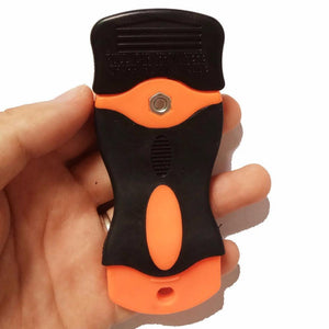 Planet Gates Window Glass Tint Tool Ceramic Oven Paint Razor Scraper Car Sticker Old Film Glue Remove Knife 1.5" Carbon Steel Blades E12+20M