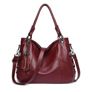 Classic Brand Tassel Ladies Hand Bags For Women Designer Handbags High Quality Leather