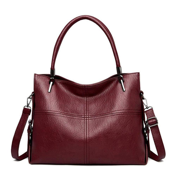 Female Leather Bags Casual Tote Vintage Women Hand Bag Designers Luxury Handbags