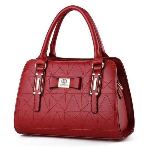 Planet Gates Wine red / 32CMX13CMX23CM Luxury Women Handbag PU Leather Shoulder Bags Lady Large Capacity Crossbody Hand Bag Sac A Main