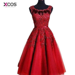 Planet Gates Wine red / 6 Line Chiffon Dark Purple Short 2017 Modest Party Wedding Prom Gowns Bridesmaid Dresses Robe De Mariage 2017