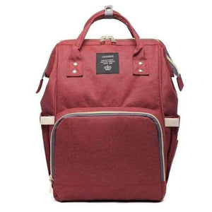 Planet Gates wine red Designer Fashion Mummy Maternity Nappy Bag Large Capacity Baby Diaper Bag Travel Backpack Nursing Bag For Baby Care