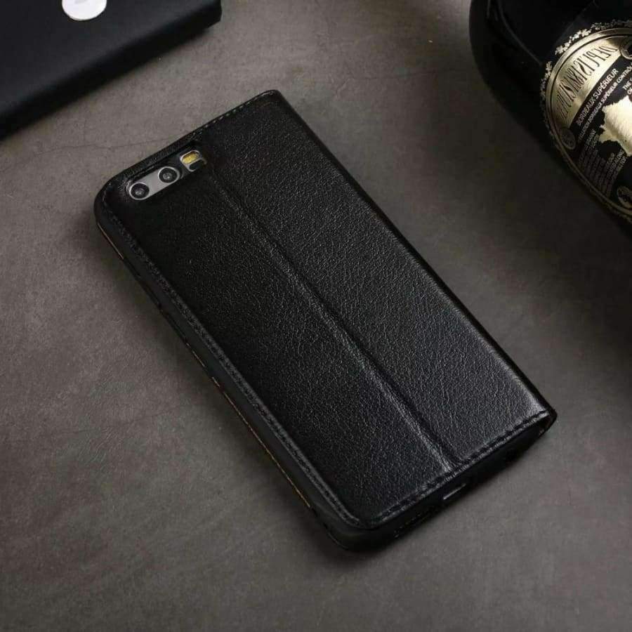 Planet Gates wine red / For honor 9 Leather Case For huawei honor 9 Case horor 10 with Window back cover honor9 phone bags luxury Brand design