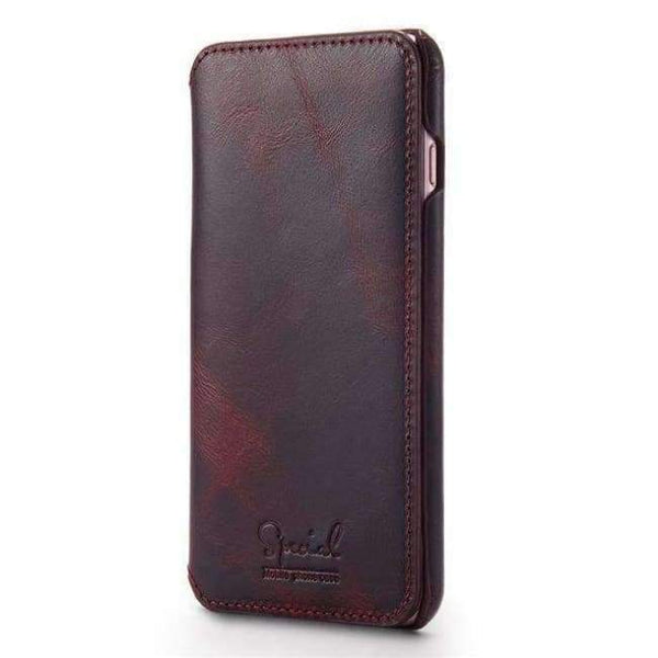 Planet Gates wine red / For S8 Genuine leather case For samsung galaxy s8 plus flip cover s8+ phone bag new design