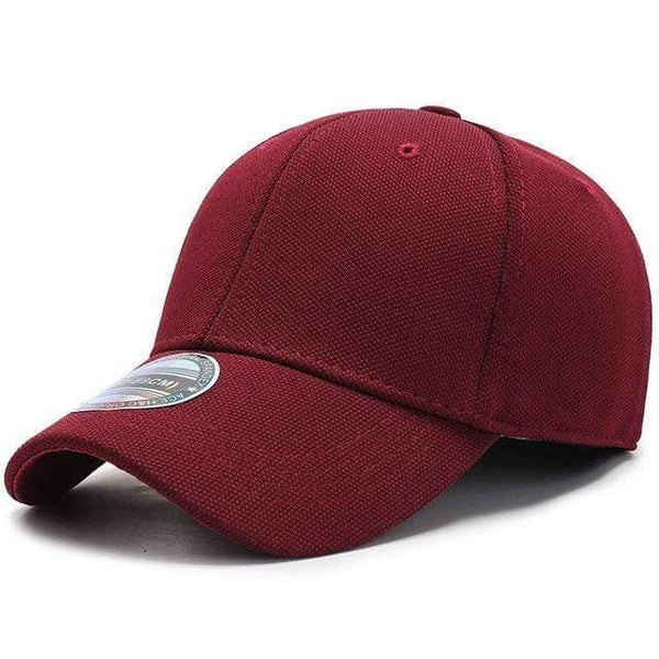 Planet Gates Wine Red / hat size 57-58cm Baseball Cap Men Snapback Hats Caps Men Fitted Closed Full Cap Women Gorras Bone Male Trucker Hat Casquette Outdoor Black