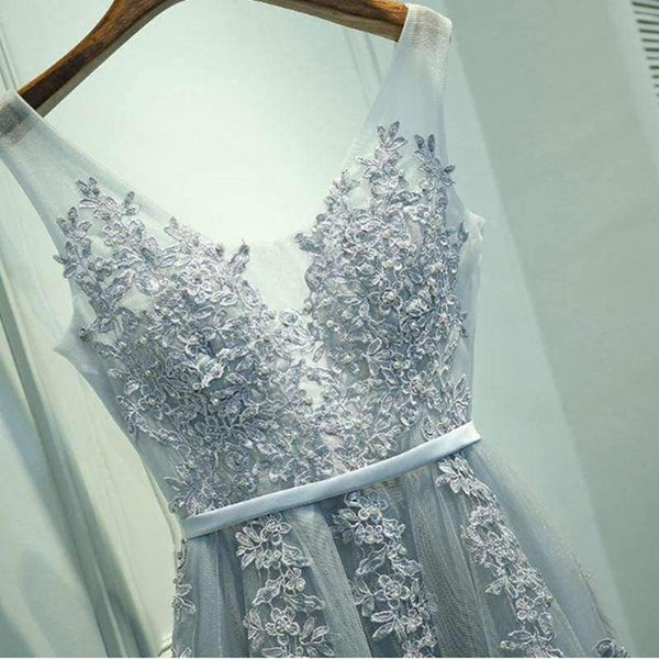 Planet Gates Wine Red Lace Beading Long Evening Dress Backless Bridal V neck Sleeveless Transparent Banquet Sexy Prom Dress