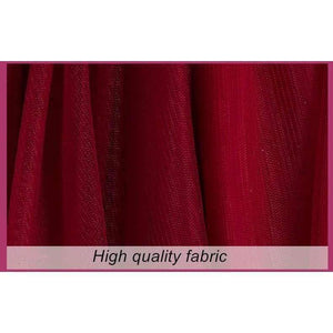 Planet Gates Wine red lace up evening dress Elegant party dress vestido de festa prom dress Tailor Custom Made 3 colors