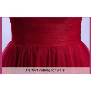 Planet Gates Wine red lace up evening dress Elegant party dress vestido de festa prom dress Tailor Custom Made 3 colors