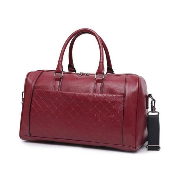 Planet Gates Wine-red M Bag Male Big Crossbody Bags For Duffle Unisex Handbags Travel Shoulder Bag Woven Luggage Bags Women XA217WC
