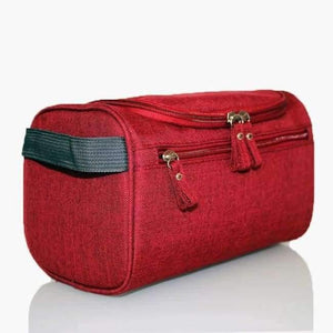 Planet Gates wine red scrub Cosmetic Bag For Make Up Women Men Makeup Cosmetic Cases Wash neceser Toiletry Bag necessaries para mulheres maquiagem