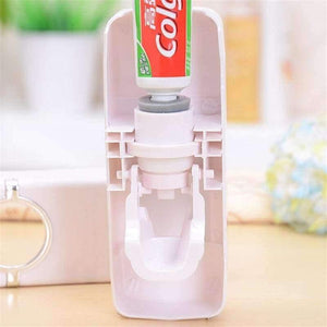 Planet Gates wine red Tooth Paste Squeezer Dispenser with Toothbrush Holder Bathroom Products Automatic Set Tooth Brush Accessories Toothbrush Holder