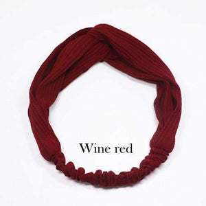 Women Girls Hair Fashion Knot Headband Turban Headwrap Braid Hairband Twist Suede Elastic Head Band Bandage Hair Accessories