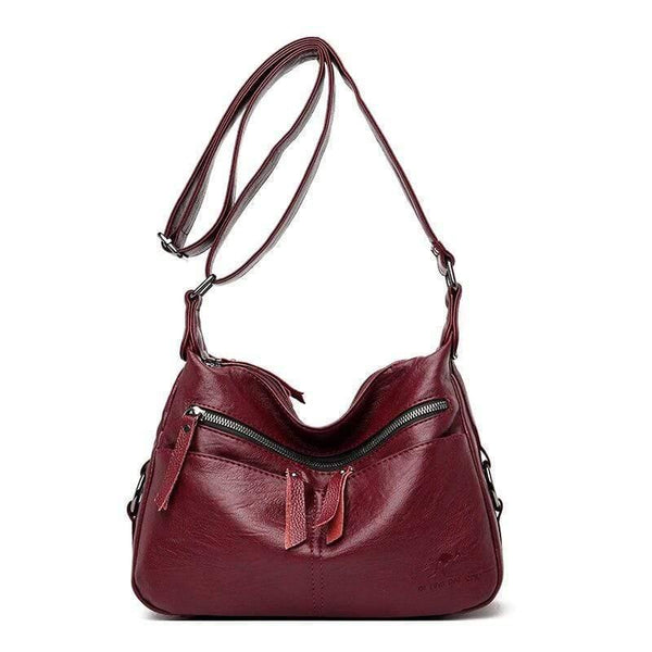 Designer 3 Zipped Pockets Women Bags Handbags High Quality Shoulder Bags Ladies Handbags
