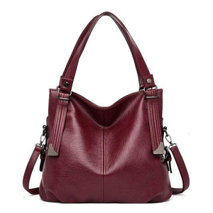 Luxury Soft Leather Handbag Women Bag Designer Female Crossbody Bag Famous Brand