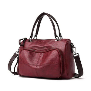 Luxury Women Handbags Large Capacity Boston Tote Bag Designer Soft Leather Ladies Hand Bags