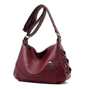 Quality Soft Leather Bolsa Luxury Ladies Hand Bags Female Crossbody Bags for Women Shoulder