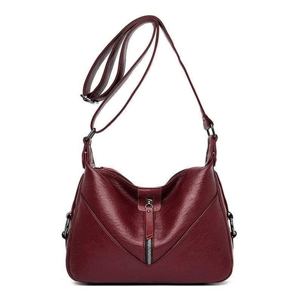 Winter Style  Bolsas Soft Leather Luxury Handbags Women Bags Designer Multi-pocket Crossbody