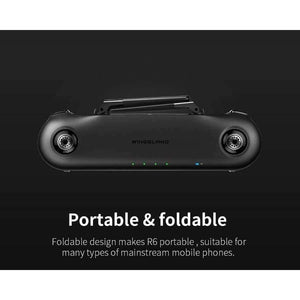 Planet Gates Wingsland R6 5.8GHz Switchable Mode Foldable Transmitter Remote Controller For Wingsland S6 RC Quadcopter Drone FPV Part