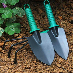 Planet Gates WINOMO 10pcs Garden Tools Case Anti-rust Lightweight Garden Tool Set Gardening Supplies Garden Tool Kit for Clipping Weeding