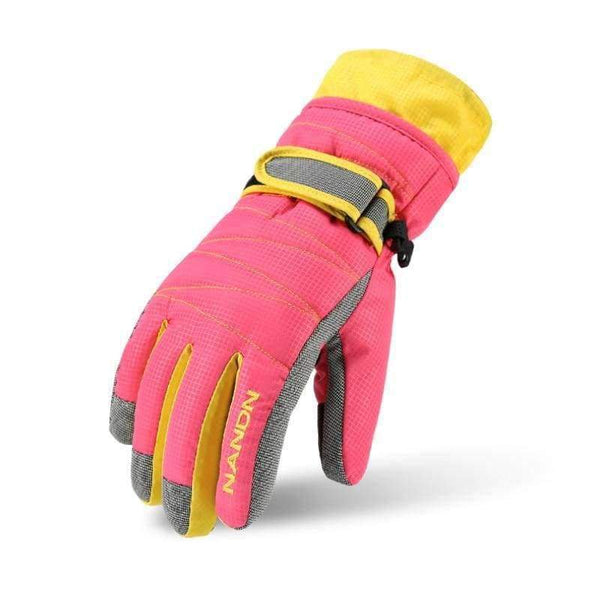 Planet Gates Winter Family Skiing Gloves Windproof Waterproof Thickness Cotton Gloves Sports Ski Snowboard Gloves Adult Children