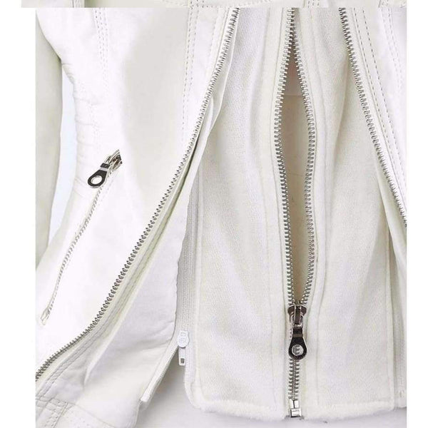 Planet Gates Winter Faux Leather Jacket Women Casual Basic Coats Plus Size 7XL Ladies Basic Jackets Waterproof Windproof Coats Female 50