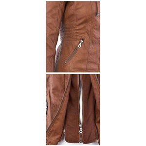 Planet Gates Winter Faux Leather Jacket Women Casual Basic Coats Plus Size 7XL Ladies Basic Jackets Waterproof Windproof Coats Female 50