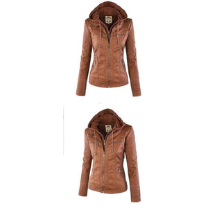 Planet Gates Winter Faux Leather Jacket Women Casual Basic Coats Plus Size 7XL Ladies Basic Jackets Waterproof Windproof Coats Female 50