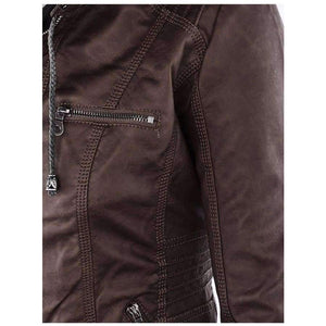 Planet Gates Winter Faux Leather Jacket Women Casual Basic Coats Plus Size 7XL Ladies Basic Jackets Waterproof Windproof Coats Female 50