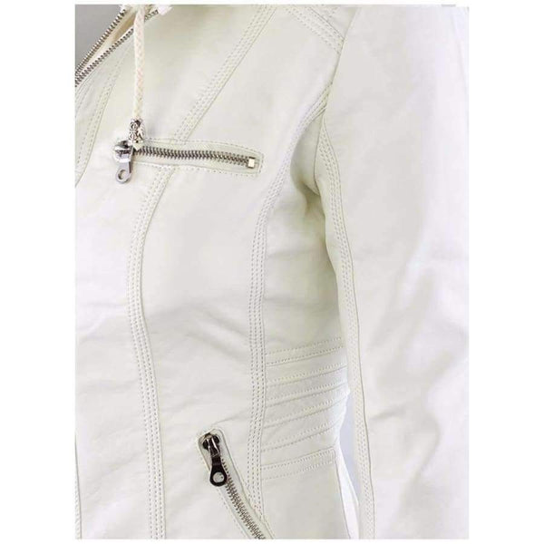 Planet Gates Winter Faux Leather Jacket Women Casual Basic Coats Plus Size 7XL Ladies Basic Jackets Waterproof Windproof Coats Female 50