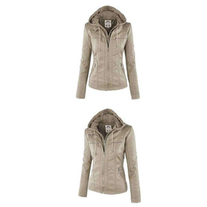 Planet Gates Winter Faux Leather Jacket Women Casual Basic Coats Plus Size 7XL Ladies Basic Jackets Waterproof Windproof Coats Female 50