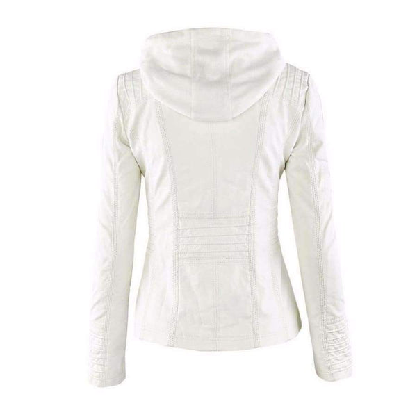 Planet Gates Winter Faux Leather Jacket Women Casual Basic Coats Plus Size 7XL Ladies Basic Jackets Waterproof Windproof Coats Female 50