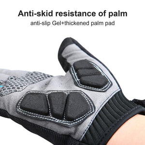 Planet Gates Winter Full Finger Gloves Men Touch Screen Anti-shock Breathable Fitness Gloves Weightlifting Sports