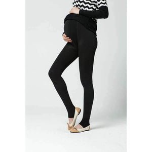 Planet Gates Winter Maternity Plus Velvet Thickening  Leggings Pants Clothes For Pregnant Women Warm High Waist Suspender Pregnancy Trousers