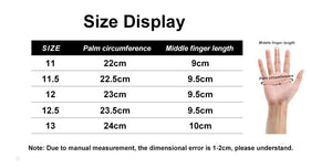 Planet Gates Winter men deer skin leather gloves male warm soft black sewing design men mittens imitate rabbit hair 70% wool lining-07