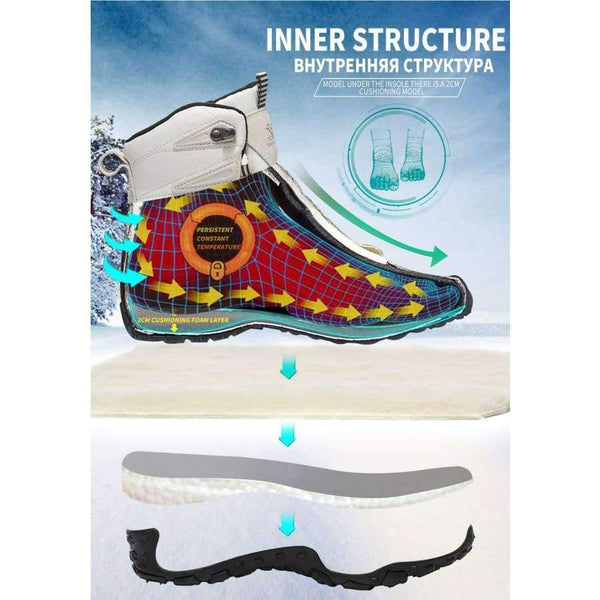 Planet Gates Winter Men Hiking Shoes Wool Lining Snow Boots Outdoor Hunting Boots Waterproof Mountaine Shoes Men Climbing Shoes man