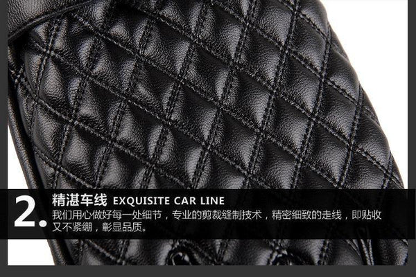 Planet Gates Winter Men's  Leather Gloves  New Brand Touch Screen Gloves Fashion Warm Black Gloves