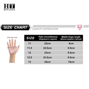 Planet Gates Winter Men's Leather Gloves Warm Soft Black Buckskin Pleated Design Outdoors Driving Gloves Mittens Wool Lining